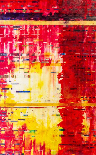 Continuous Weaving - a Paint Artowrk by João Sobreira